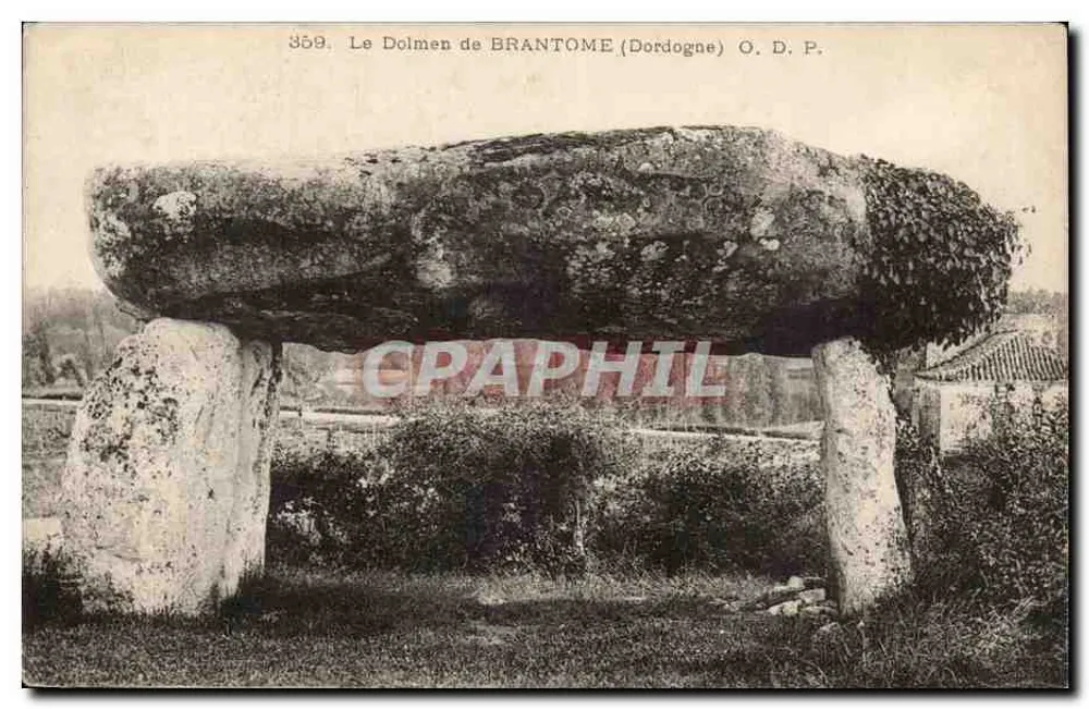 Der Dolmen von Brantôme (Dordogne) — O.D.P. n° 359 - Vorderseite