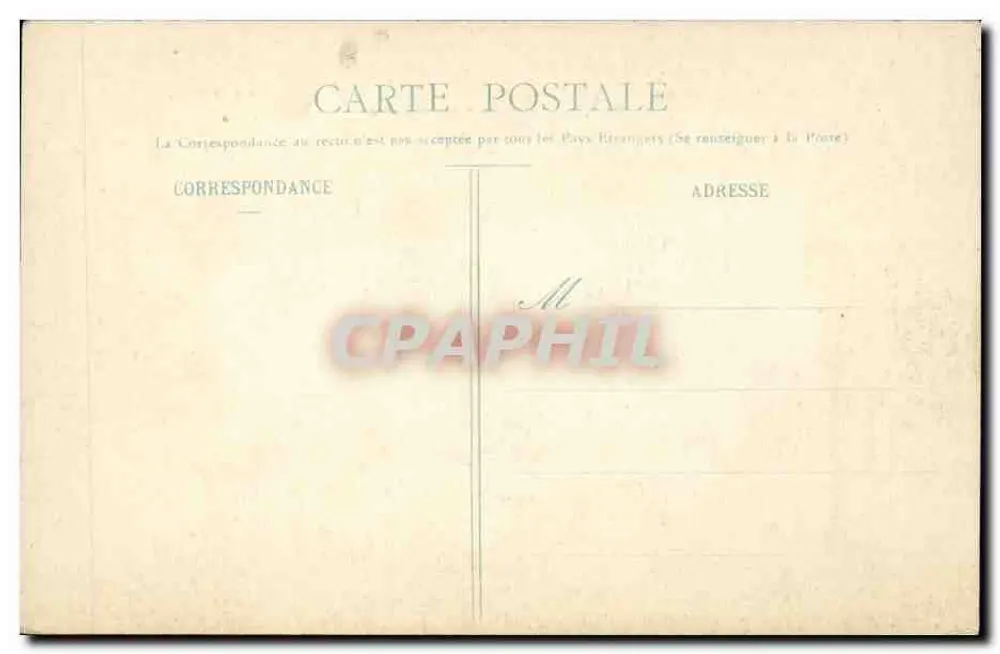 Locmariaquer - Menhir Men-er-Krêc'h (Pierre de la Fée) — unbekannter Verlag, n° 1136 - Rückseite