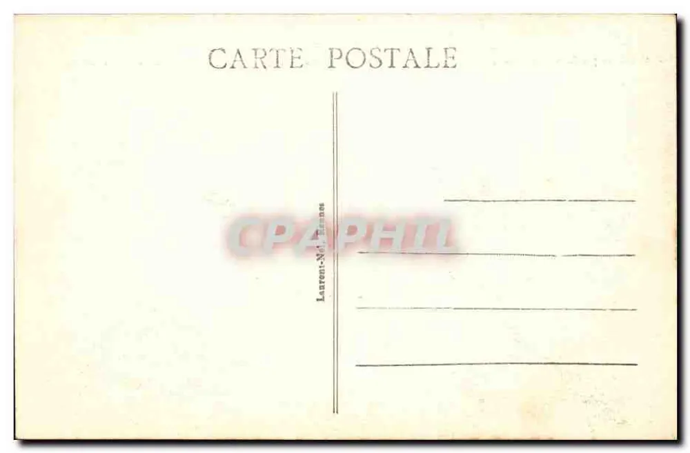 Logmariaquer - Menhir der Fee (Men-er Krec'h) — Verlag Laurent-Nollet, Nr. 3029 - Rückseite