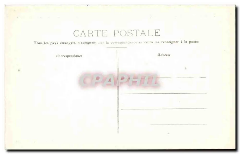 Dolmen de Rostudel — Environs de Crozon — Coleção H. Hugues & Dijeu - Verso