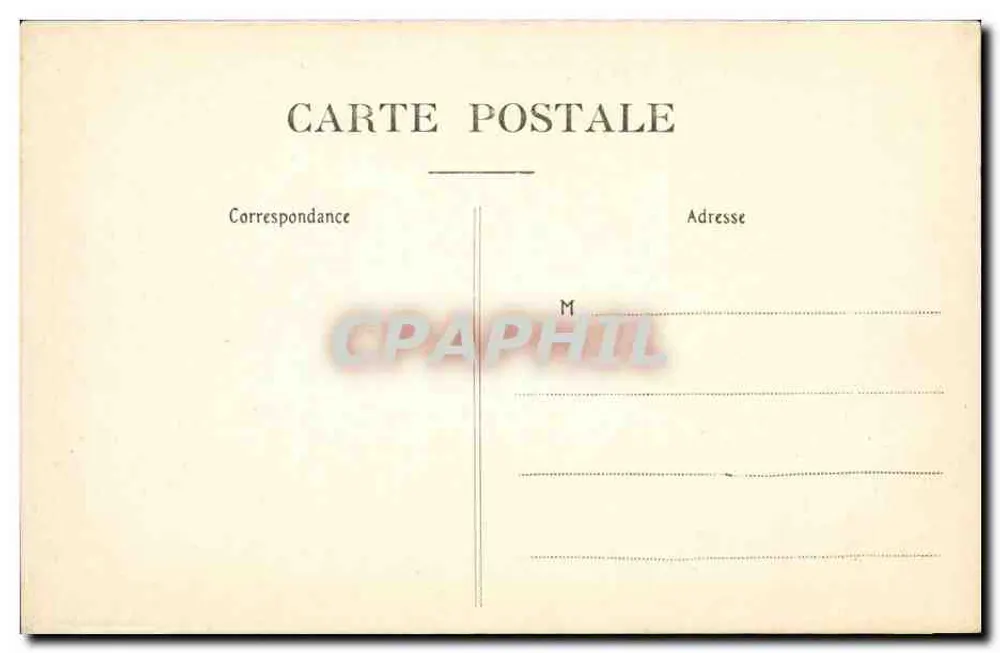 Ploëven — Menhir genannt Ste-Bärbe Spindle — Verlag: J. L. Mooney, Nr. 3617 - Rückseite