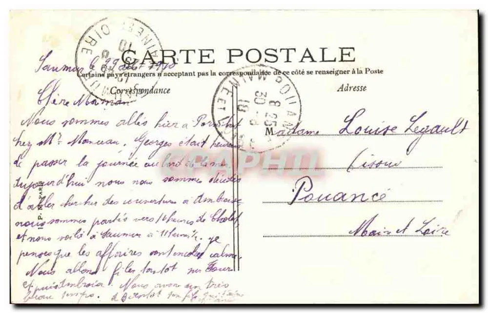 Saumur — Carrousel Artillerie — Vvelecker, édit. Saumur - Verso