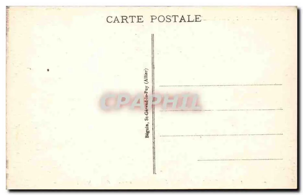Le Mont-Dore — Thermalbad — Galerie Michel-Bertrand — Ideal - Rückseite