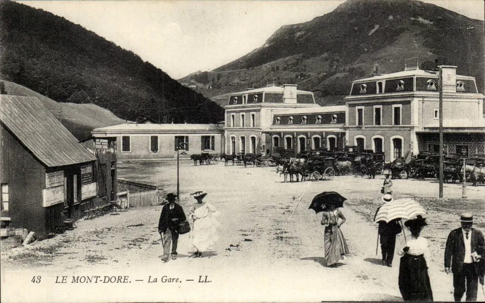 Le Mont-Dore — A Estação — LL. — n°43 - Frente