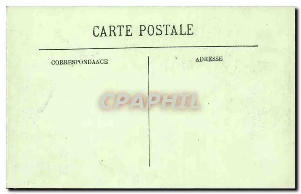 Mont-Dore — A Postagem e a Forquilha — LL. n°23 - Verso