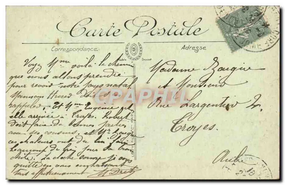 Mont-Dore — See Guéry und die Sancy-Kette — LL. — Nr. 184 - Rückseite