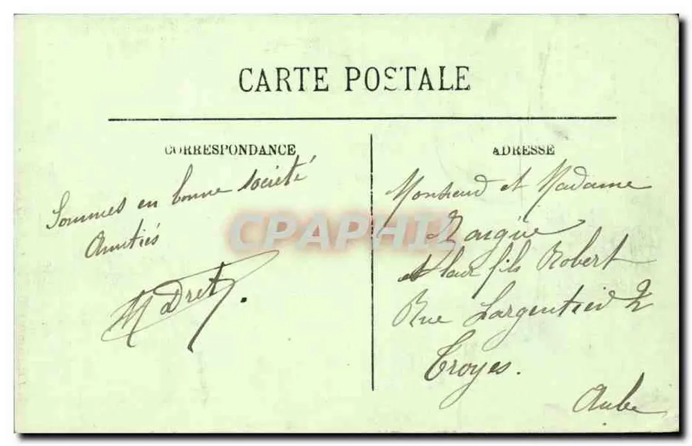 Mont-Dore — Źródło Petrifikujące — Wydawca T.L. n°37 - Rewers