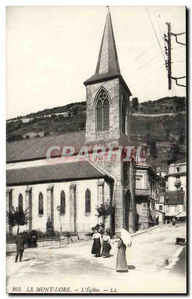 Le Mont-Dore — A Igreja — n°205 - Frente