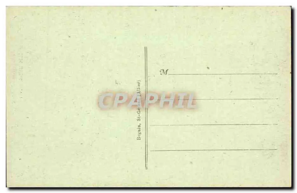 Montferrand — Casa da Anunciação — editor Léon, n°4177 - Verso