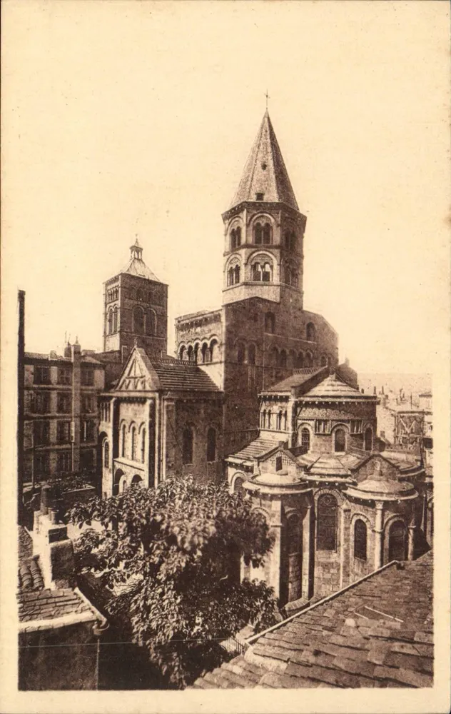 Clermont-Ferrand — Kirche Notre-Dame-du-Port — Verlag Ley et Neurdein, Paris - Vorderseite