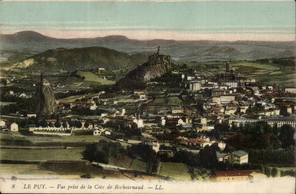 Le Puy — Ansicht vom Côte de Rocheaurnaud — LL. - Vorderseite