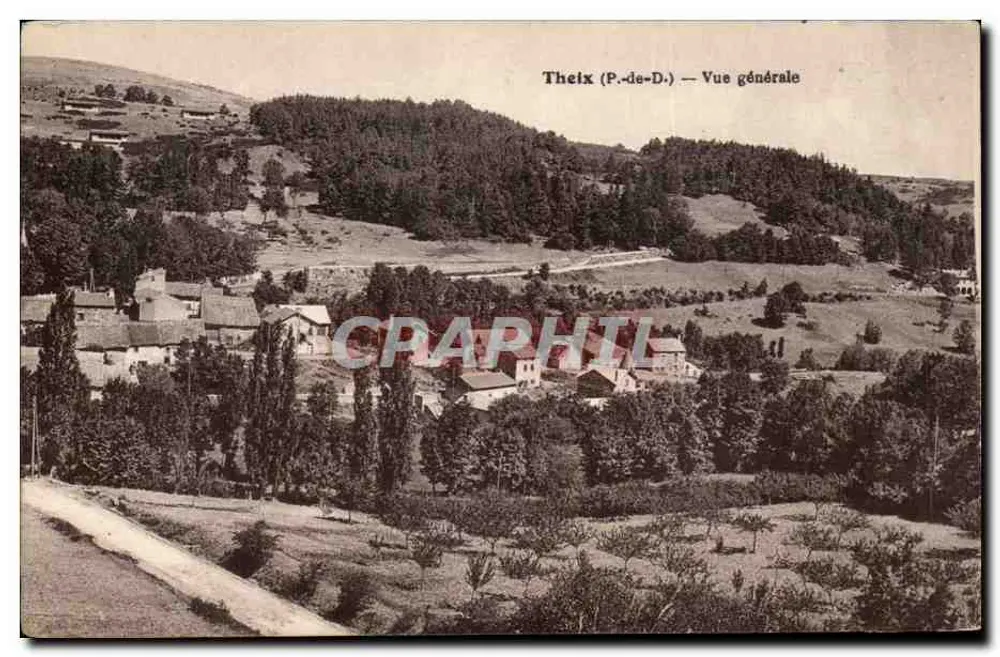 Theix (P.-de-D.) — Ogólny widok - Awers