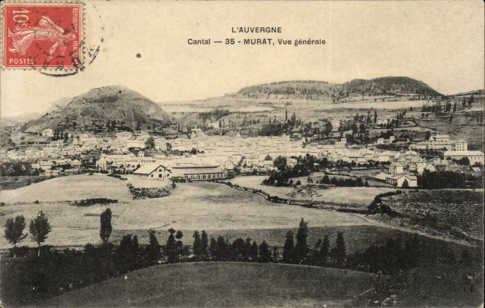L'Auvergne - Cantal - Murat, Vista geral — editor não identificado, número de série não visível - Frente