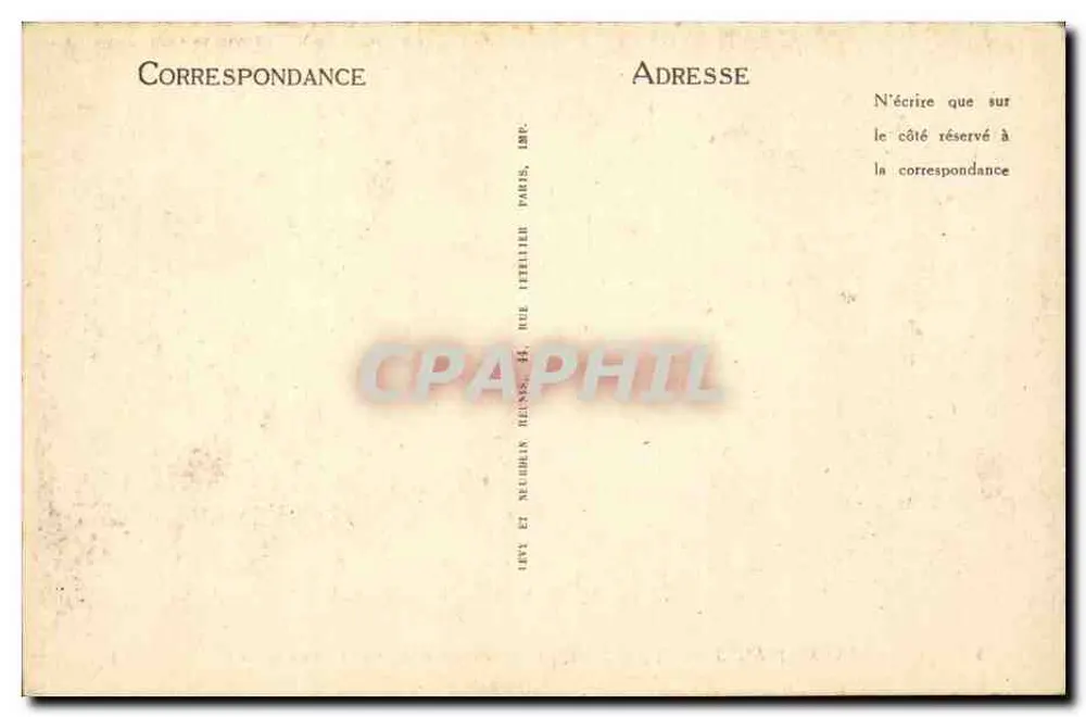 Innenraum eines auvergnatischen Hauses — Typen der Auvergne — LL - Rückseite