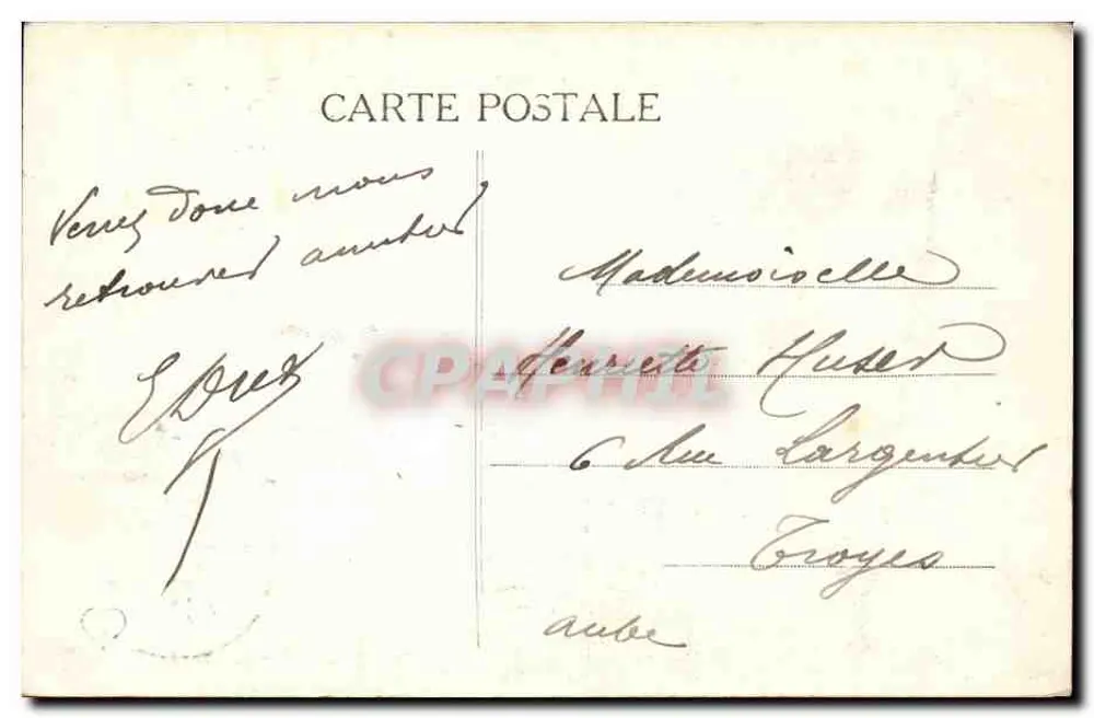 Pittoreske Auvergne — Eingang zur Chaudefour-Tal — Verlag 2155 - Rückseite