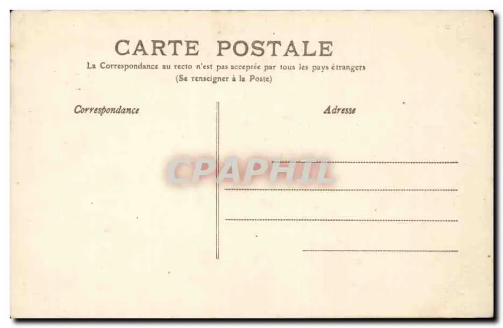 Cantalienne Bauernfrau — Die Auvergne — M.T. n°370 - Rückseite