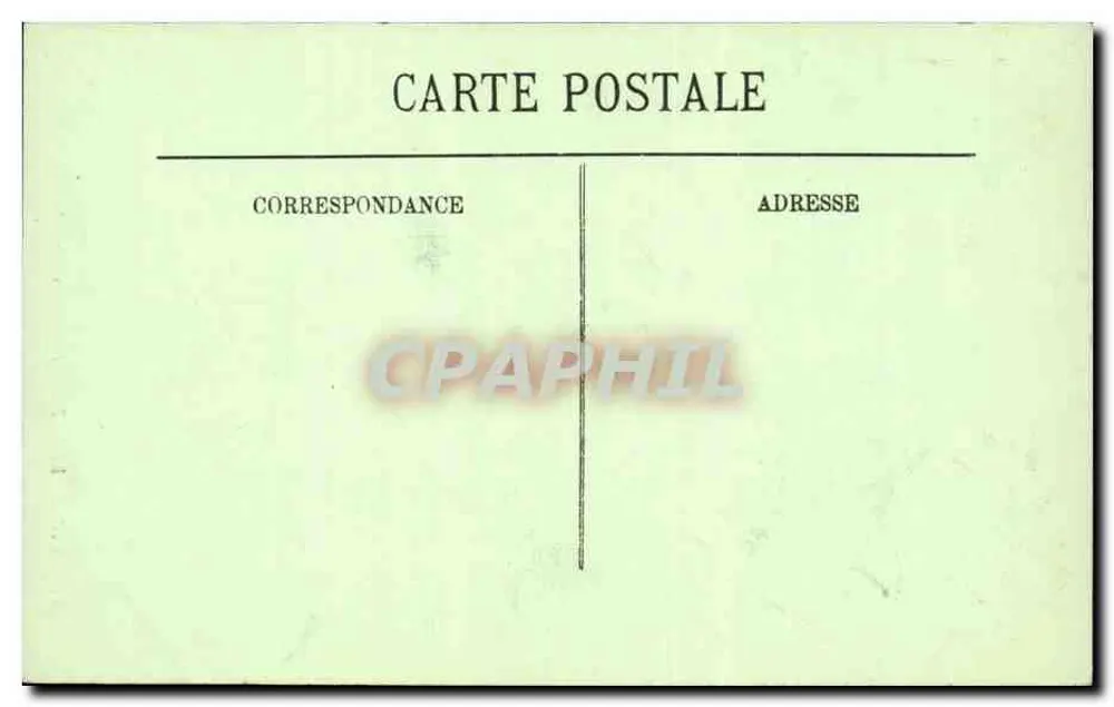 Auvergne — Alte Bauernfrau — LL - Rückseite