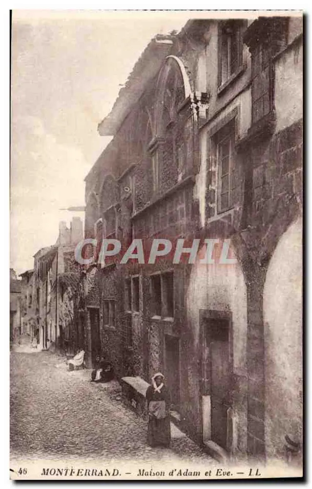 Montferrand — Casa de Adão e Eva — I.L. — n°46 - Frente