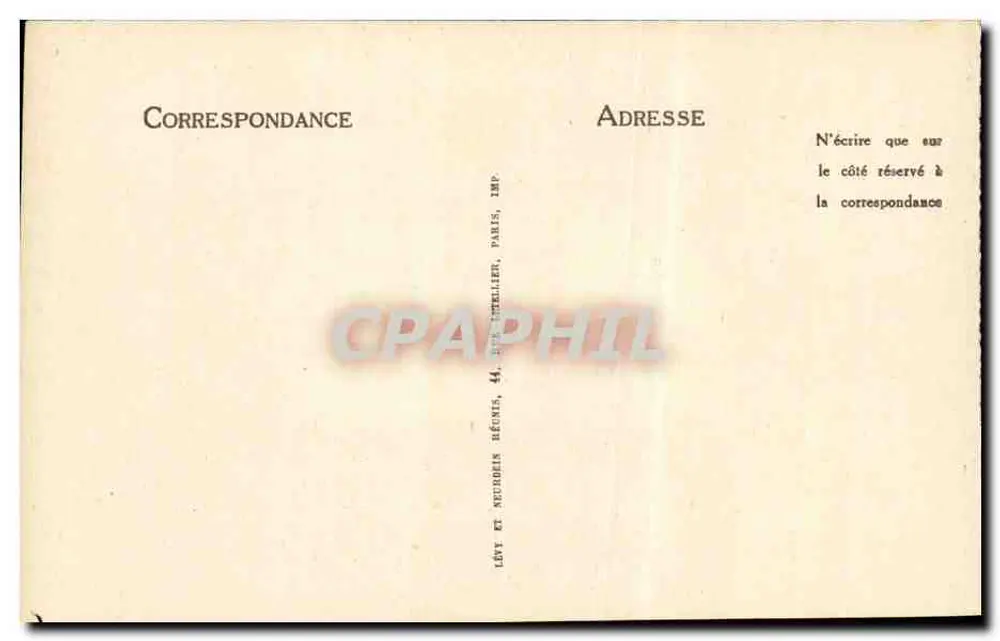 Montferrand — Casa de Adão e Eva — I.L. — n°46 - Verso