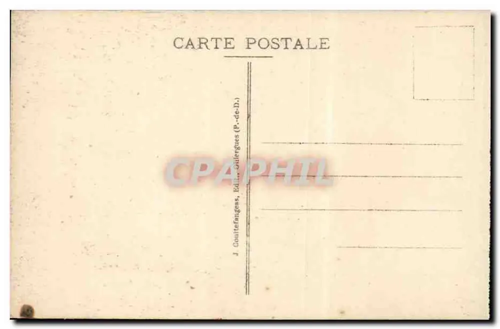 Clermont-Ferrand — Der See des Jardin des Plantes — J. Goutafanges, Verleger, Oultergues (P.-de-D.) - Rückseite