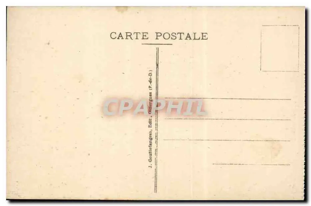 Royat — Panoramablick auf Royat und Clermont-Ferrand — g. d'o. - 1193 - Rückseite