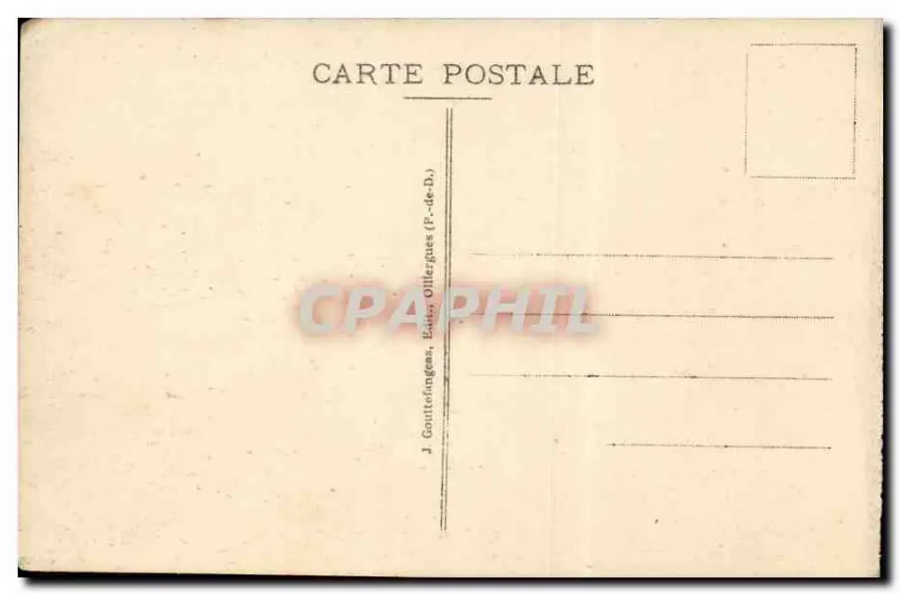 Clermont-Ferrand — Vista geral — g.d'o. - 1108 - Verso