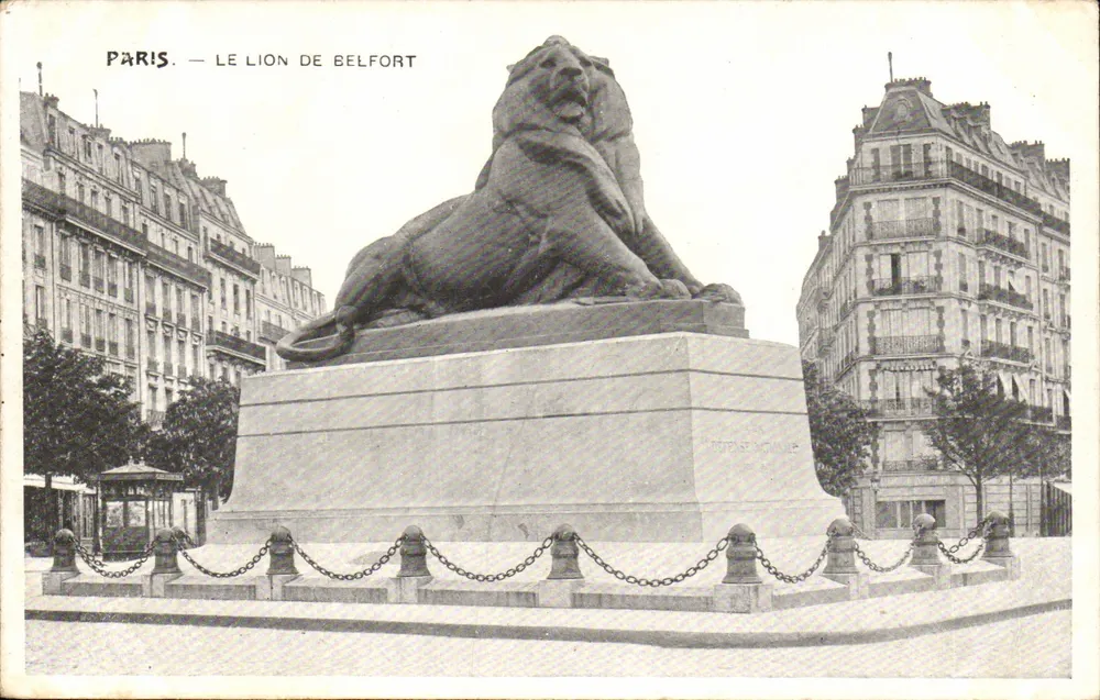 Paris — O Leão de Belfort — n°75 - Frente