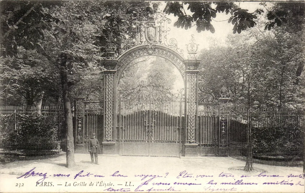 Paris — A Grade da Élysée — LL, n°232 - Frente