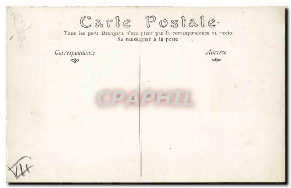 Paris — Bahnhof Quai d'Orsay — N.D. Fotografie - Rückseite