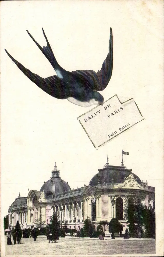 Petit Palais — Hallo aus Paris — Verlag nicht sichtbar - Vorderseite