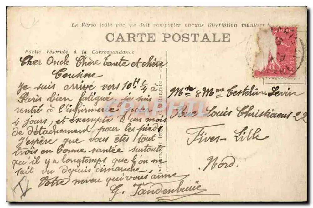 Paris — Ansicht der Rue Soufflot und des Panthéon — LIP - Rückseite