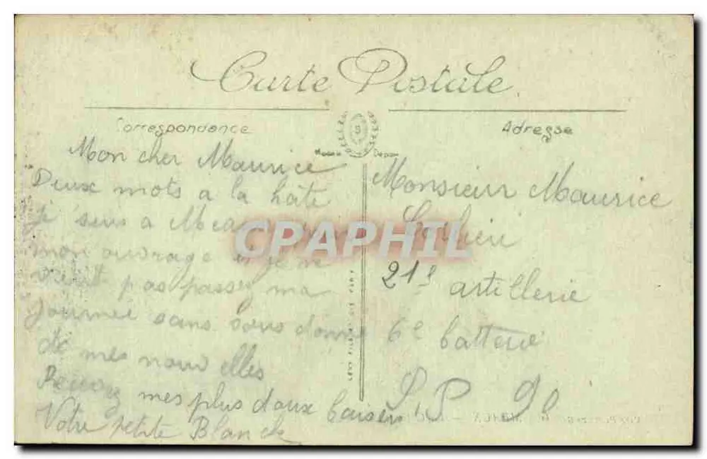 Meaux — A Catedral — Visé Paris n° 6 - Verso