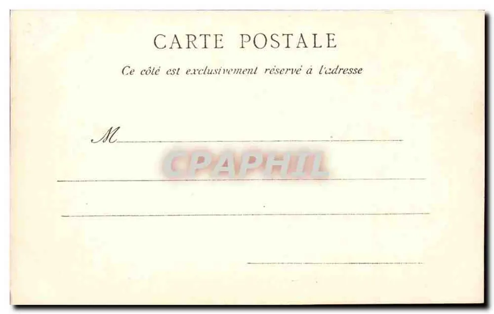 Paris — Avenida dos Campos Elísios — C.L.C. n°364 - Verso