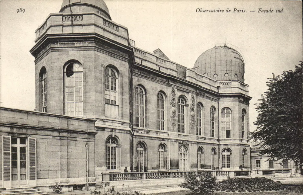 Observatório de Paris — Facha sul — n° 989 - Frente