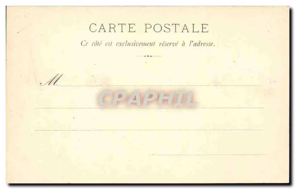 Paris — O Palácio do Instituto — C. M. n°38 - Verso