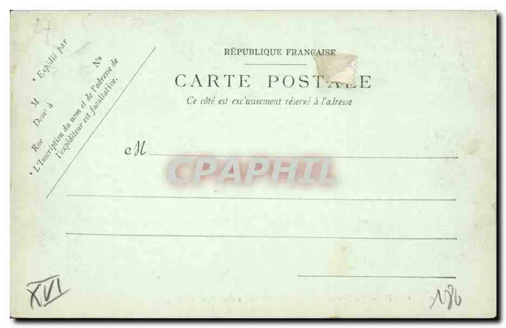 PARIS — Der Bois de Boulogne — Zwischen den beiden Seen — LL. - Rückseite