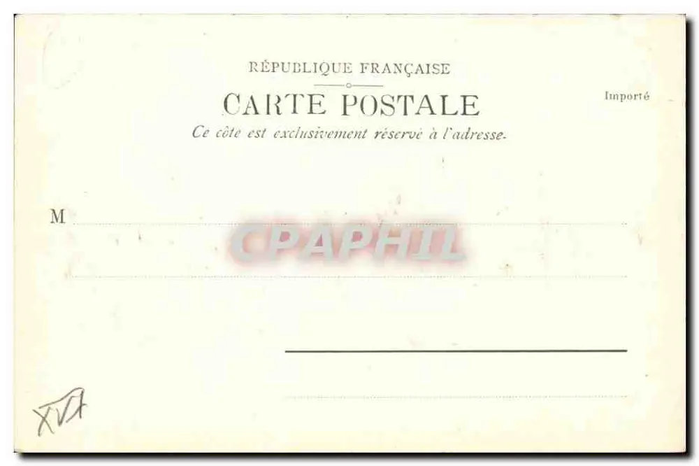 Bois de Boulogne - Porte Dauphine — Paris — St. & Co. A. D. 1902 - Rückseite