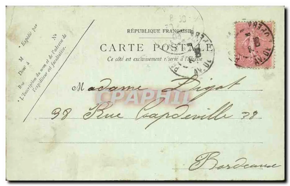 Paris — Ansicht der Seine, Île Saint-Louis — LL - Rückseite