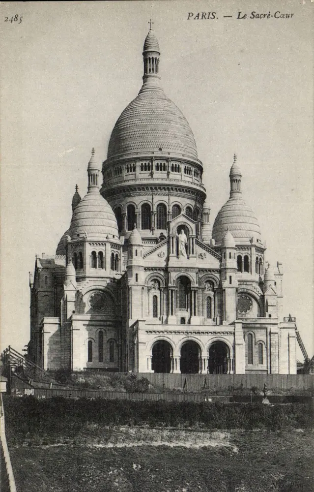 PARIS — Ansicht des Sacré-Cœur — n° 2485 - Vorderseite