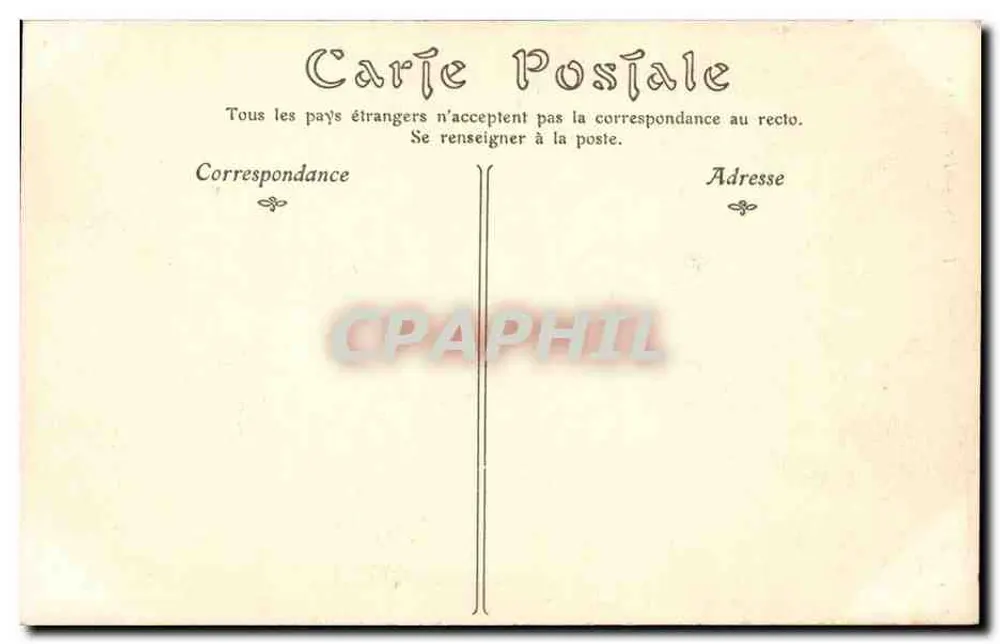 PARIS — Ansicht des Sacré-Cœur — n° 2485 - Rückseite