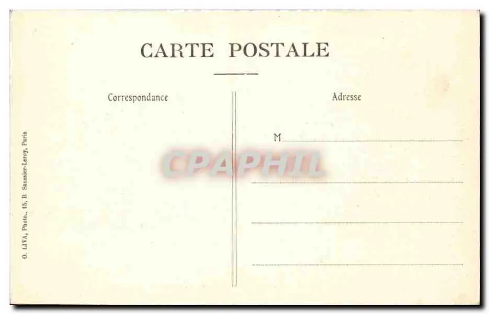 Ecouen — Castello della Legion d'Honneur (lato Nord) - Verso