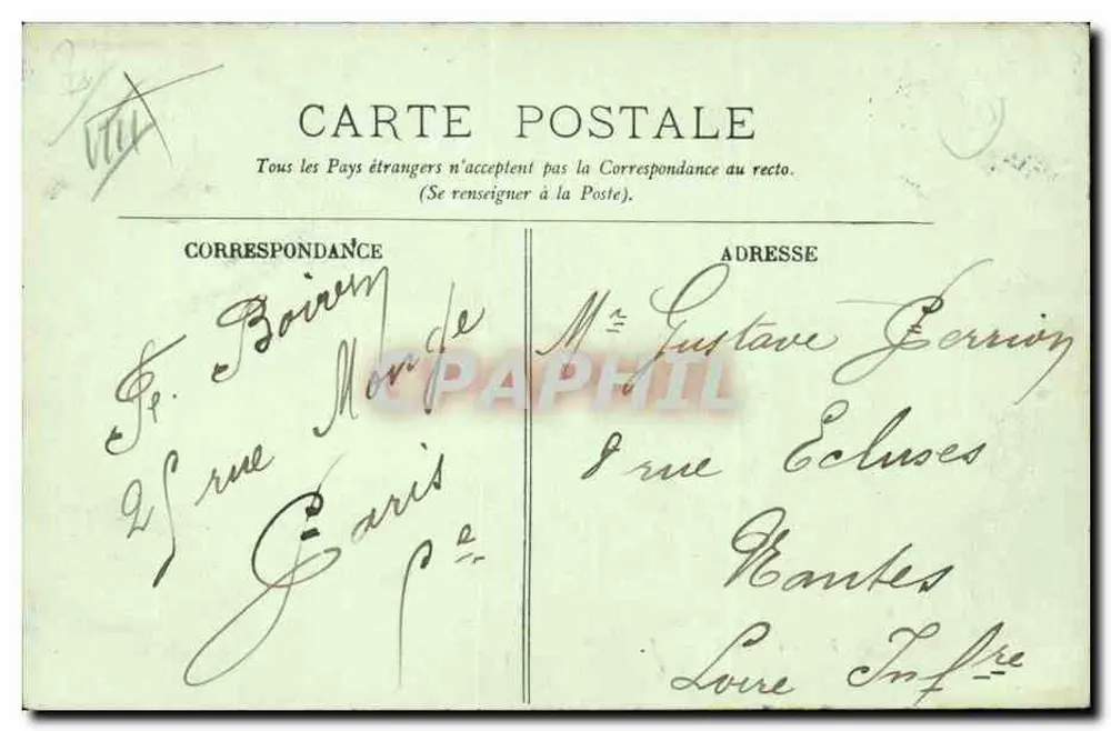 PARIS — O Petit Palais — LL. - Verso