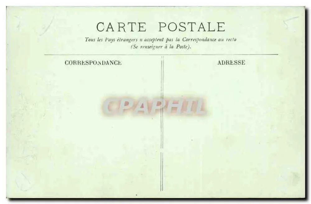 Paris — O Boulevard Saint-Denis — LL. — n°104 - Verso