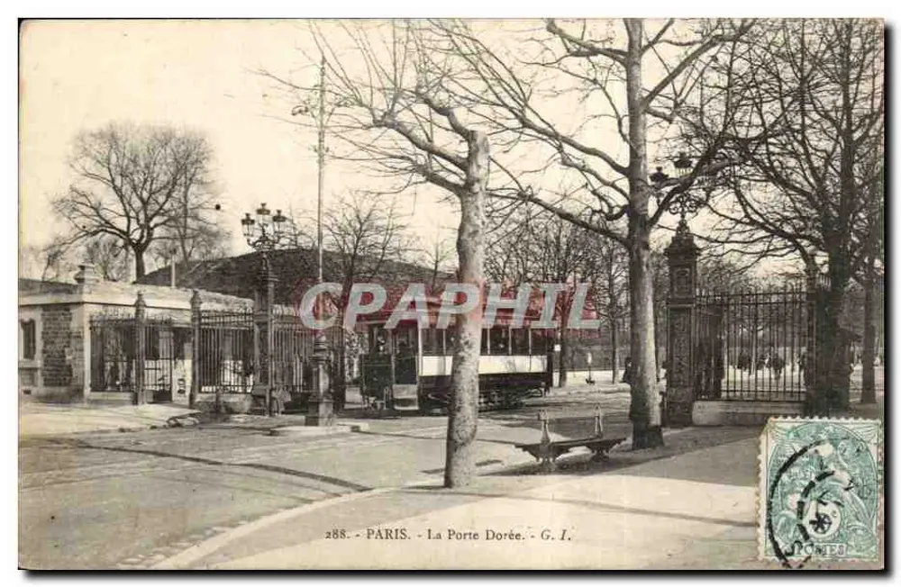 Parigi - La Porte Dorée - G. I. - n°288 - Recto