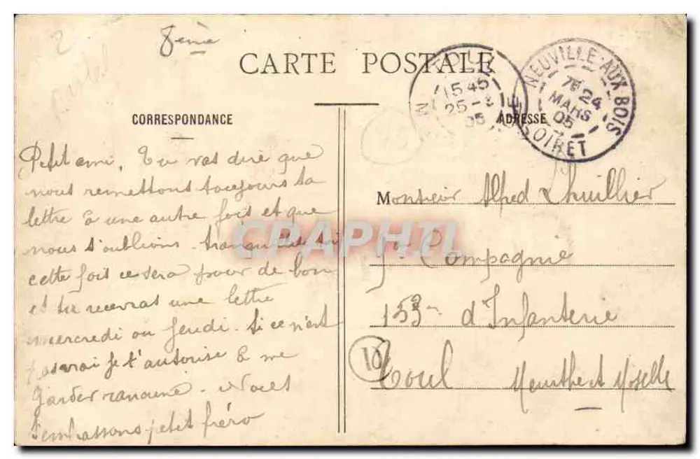 Paris — Arco do Triunfo — Editor: República Francesa, n° 27 - Verso