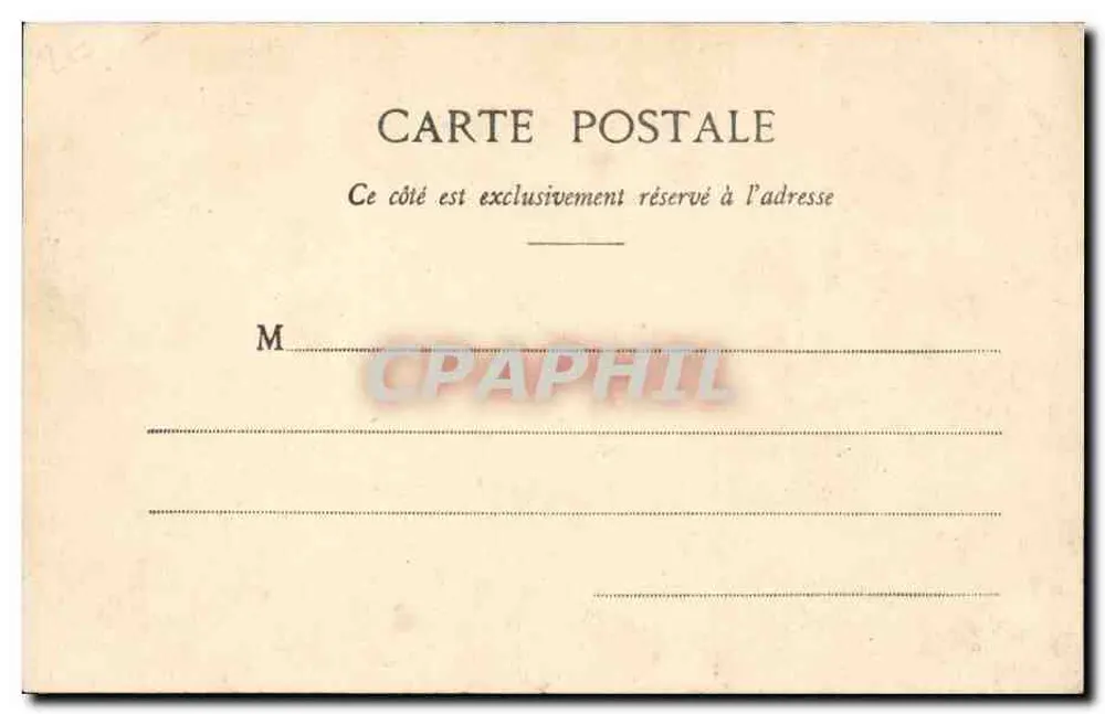 Paris - Die Russische Kirche — Verlag Graphil, Nr. 108 - Rückseite