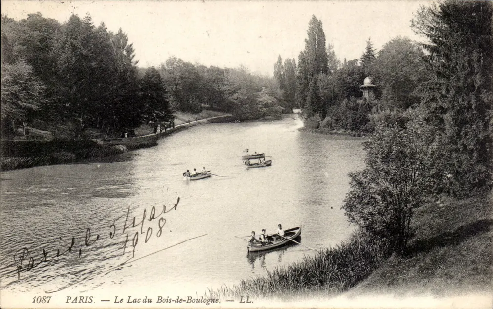 Paris — See von Bois-de-Boulogne — LL. n° 1087 - Vorderseite