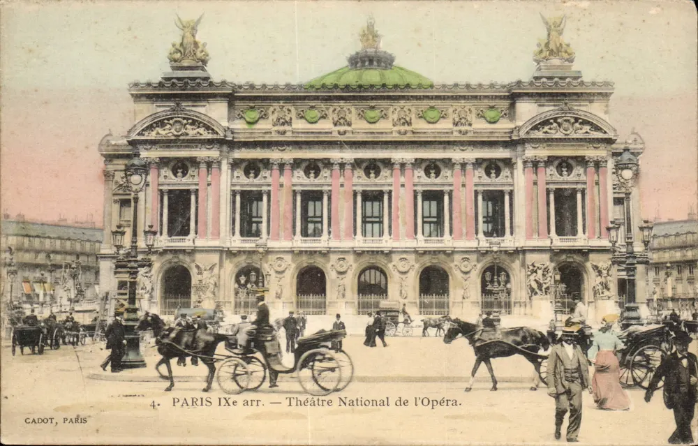 Paris 9e arr. — Teatro Nacional da Ópera — Cadot, Paris, n°4 - Frente