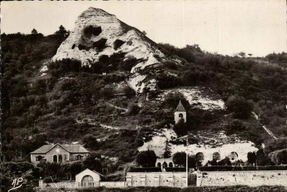 Haute-Isle — Der Grand Colombier und die unterirdische Kirche — Éditions d'Art Colbert - Vorderseite