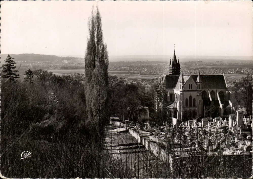 Taverny - Kirche Notre-Dame — Panoramablick — Edition Taverny - Vorderseite